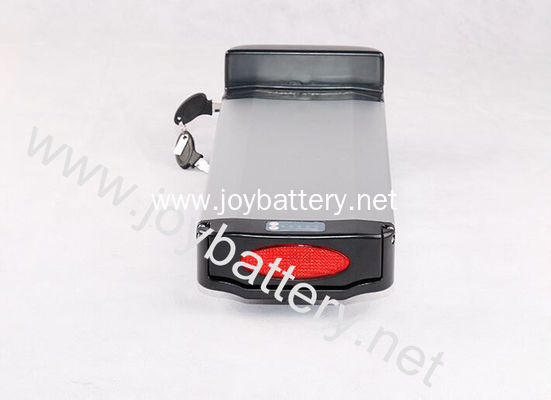 Rear Rack E-bike battery 36v10ah lithium battery with BMS inside and 5A fast charger