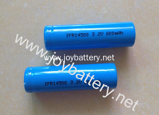 14500 3.2V 600mAh lifepo4 battery,LiFePo4 14500 3.2V 600mah,14500 3.2V lifepo4 battery/14500 battery/li-ion battery