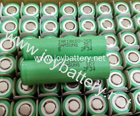Samsung SDI 18650 25R INR18650-25R 2500mah 3.7V 20A Li-ion Lithium Battery/Original 18650 25R 2500mah cell
