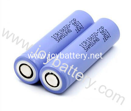 Authentic samsung SDI 22P/PM 22F/ FM 2200MAH  icr18650 22p 3.7v 2200mAh li ion rechargeable Samsung 22p 18650