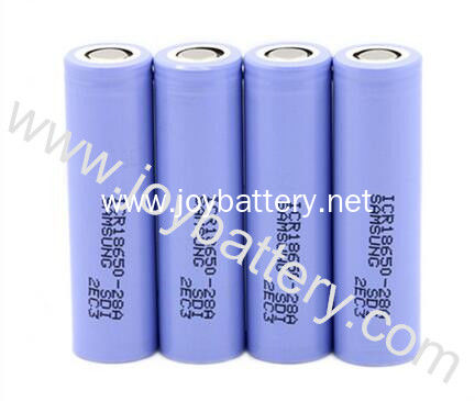 Authentic 2800mAh samsung sdi icr18650-28a samsung 28a,E-cigs battery Samsung icr 18650-28a 3.7V 2800mAh
