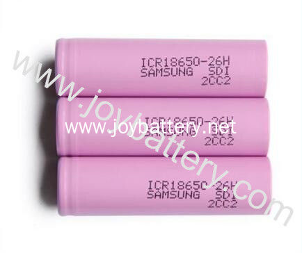 recharge ICR 18650-26h li-ion 3.7v 2600mah battery Samsung sdi 18650,new original lithium icr 18650-26H HM 2600mah