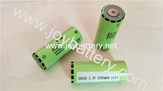 A123 battery 26650 Battery Cell ANR26650M1B 2500mAh a123 anr26650m1a battery cell 26650