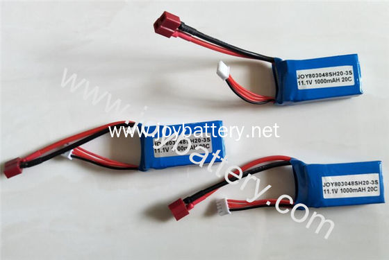803048 3S 11.1V 1000mah  20C,High quality 11.1v 30C 1000mah Lipo Battery for RC model/hobby airplane