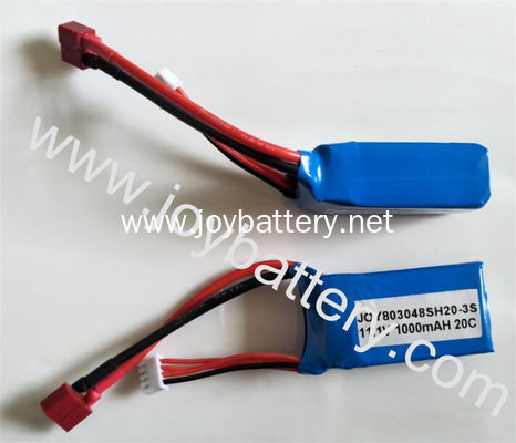 803048 3S 11.1V 1000mah  20C,High quality 11.1v 30C 1000mah Lipo Battery for RC model/hobby airplane