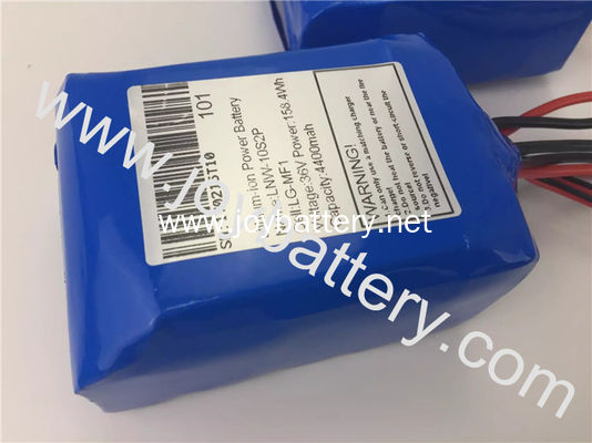 Electric self-balancing scooter li-ion battery 10S2P 36V4.4AH,18650 rechargeable li-ion battery 36V4.4AH for Swing car