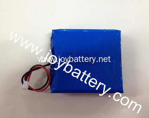 585460 3.7v 2000mah rechargeable li-polymer battery,585460,555462,606066 lipo battery,555462 1S3P 3.7V 6000mAh battery
