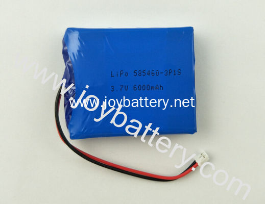 Lipo 603450 3.7V 4400mAh 1S4P battery pack with PCB,603450 1100mAh cell
