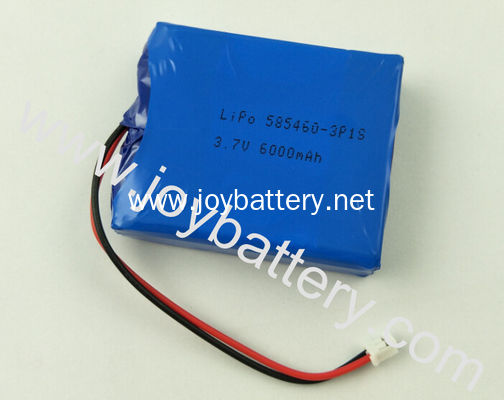 Lipo 603450 3.7V 4400mAh 1S4P battery pack with PCB,603450 1100mAh cell