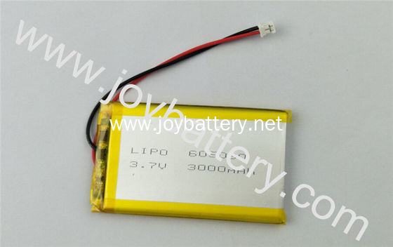 Rechargeable 605080 li-ion battery 3.7v 3000mah for cellular phone,3.7v 3000mah battery 605080