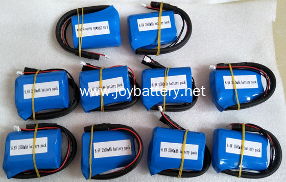 High efficiency 6.6V 2.5Ah 26650 Lifepo4 Battery Pack 4S3P with A123 26650 2500mAh cell,6.6V 2500mAh battery