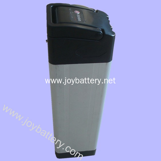 24V 10Ah silver fish type electric bike battery