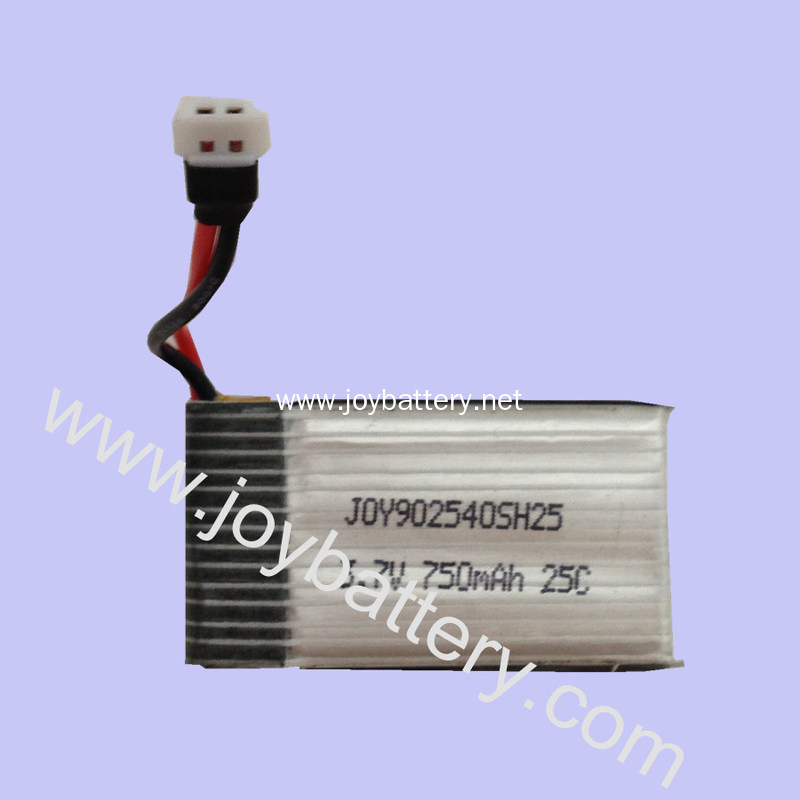 902540 750mah 25C 3.7v lipo battery for Walkera Genius Cp/ Hubsan X4/H107/H107D/H107L