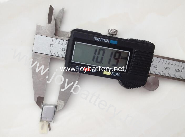 Rechargeable ultra thin lithium polymer battery 301015 3.7v 25mah battery for reading pen,samll lipo battery