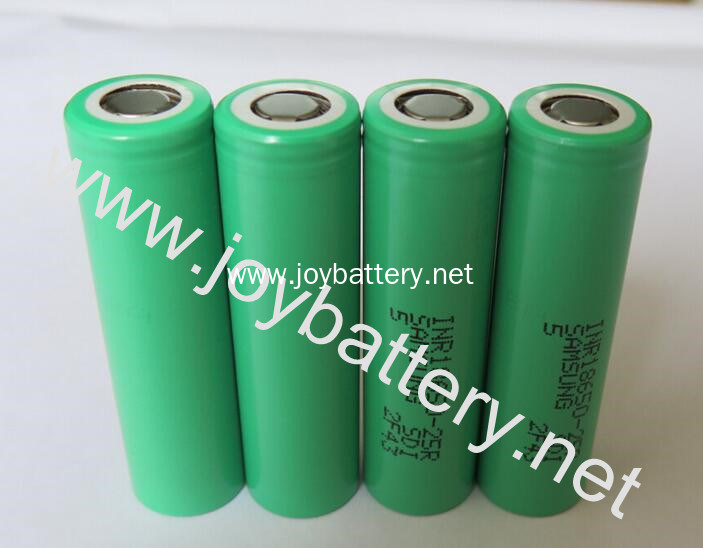 Samsung SDI 18650 25R INR18650-25R 2500mah 3.7V 20A Li-ion Lithium Battery/Original 18650 25R 2500mah cell
