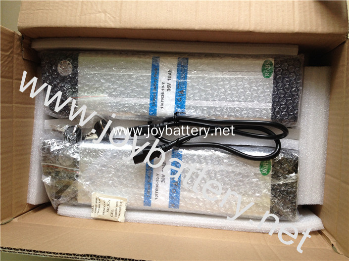 36V 10Ah Li-ion Ebike Battery Pack Silver Fish Electric Bike Battery,Silver fish 10S5P 18650 2000mAh cell battery pack