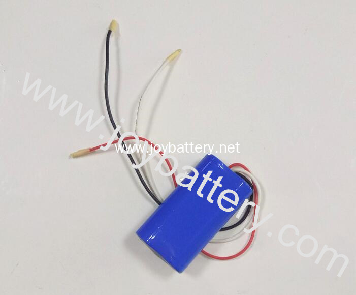 Customized 1S2P 5200mah 3.7V 18650 cylindrical battery pack,Samsung 26F 1S2P rechargeable battery pack 3.7V 5200mah