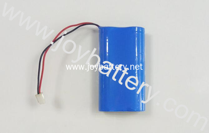 7.4V 2.2AH 18650 2S1P Li-ion battery pack icr18650 7.4v 2600mah / 18650 li-ion battery pack 2s1p 7.4v