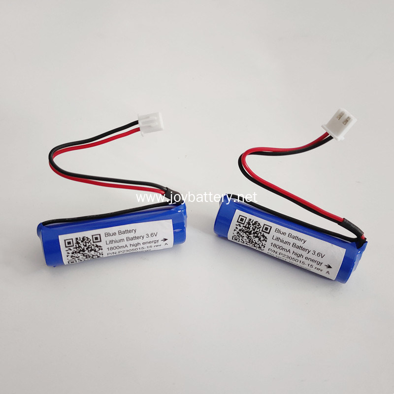 Lithium Primary Batteries ER14505M LS14500 TL-5903 3.6V 1800mAh lithium battery with connector