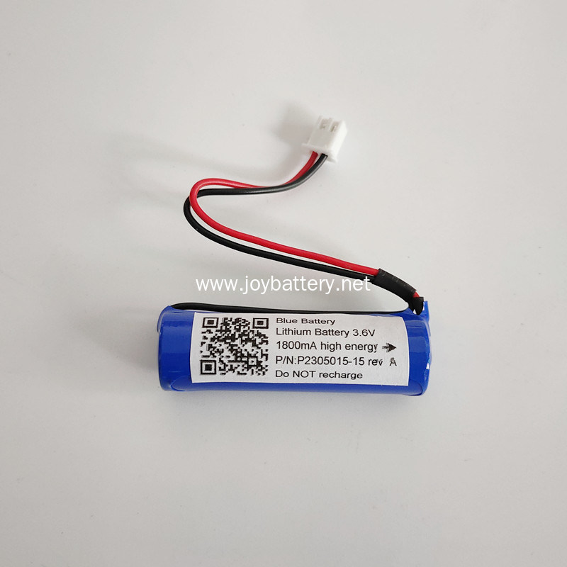Lithium Primary Batteries ER14505M LS14500 TL-5903 3.6V 1800mAh lithium battery with connector