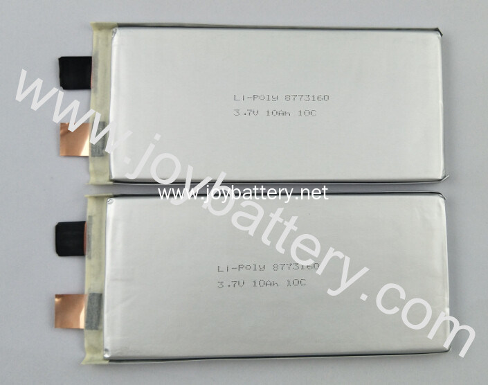 8773160 3.7V 10Ah lipo battery cell,8773160 3.7V10Ah 10C rechargeable lithium ion polymer battery for RC products