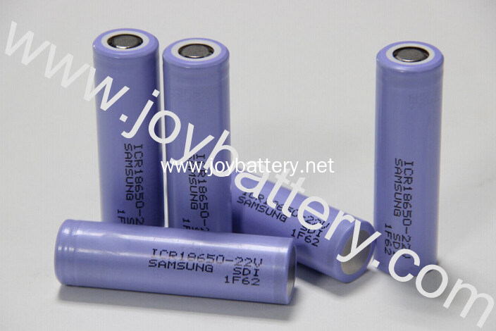 New arrival Samsung ICR18650-22V 18650 2200mAh battery,Samsung 18650-22V 2200mAh battery cell
